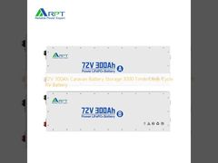 72V 300Ah कारवां बैटरी भंडारण 3000 गुना गहरी चक्र RV बैटरी